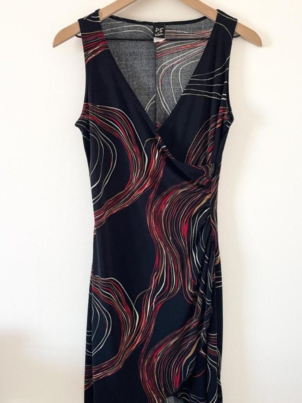 Vintage y2k Per Seption Abstract Mini Dress